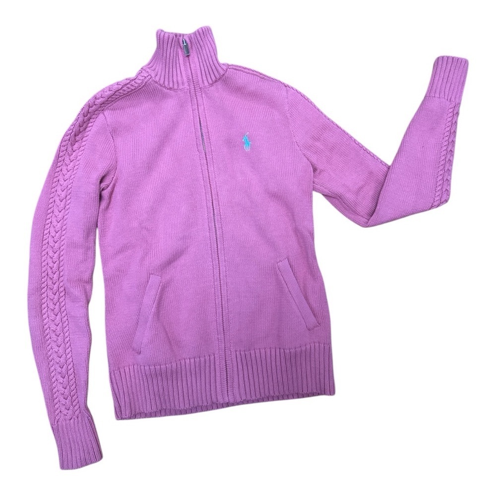 Polo Ralph Lauren Pink Turtleneck Sweater - Picture 2 of 6